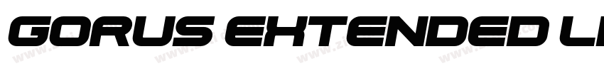 Gorus Extended Light字体转换 Gorus Extended Light字体转换